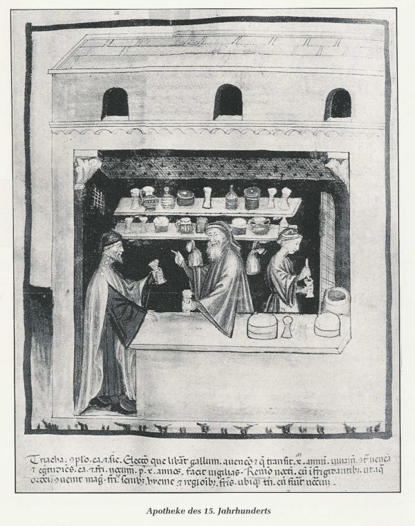 Apotheke im 15. Jahrhundert