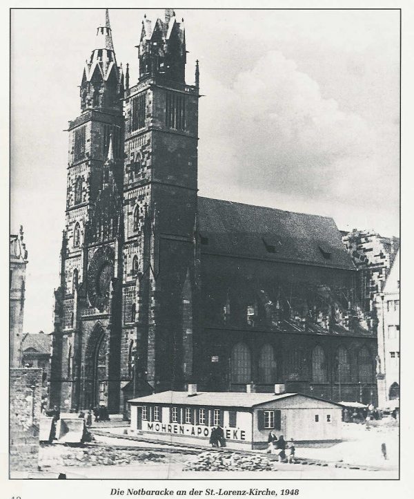 Mohren Apotheke Nürnberg Notapotheke an der Lorenzkirche